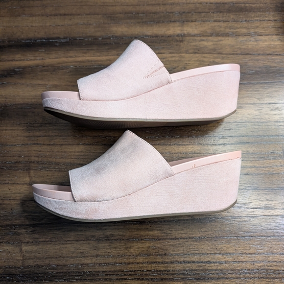 Blush wedge mule size 8 - Picture 2 of 6